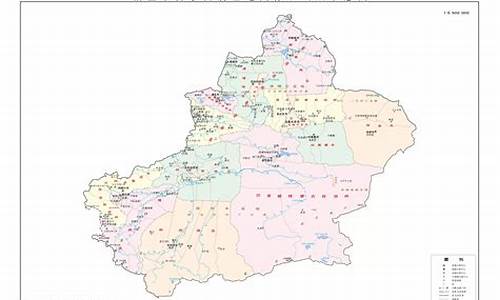 新疆行政地图全图_新疆行政地图全图可放大