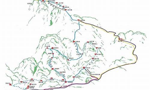 峨眉山游玩路线_峨眉山游玩路线图