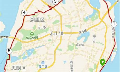 厦门环岛游路线及景点_厦门环岛游路线图