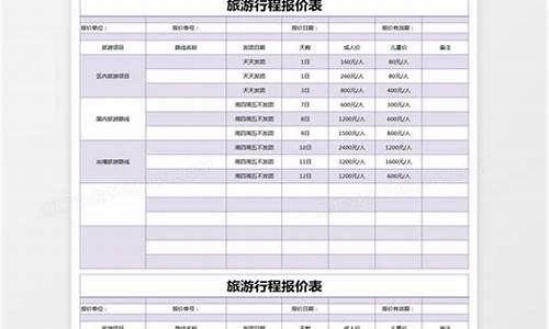 旅游团报名五日游价格_西安旅游团报名五日游价格